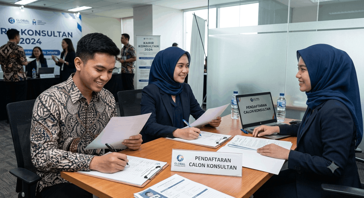 Mendaftar Calon Konsultan